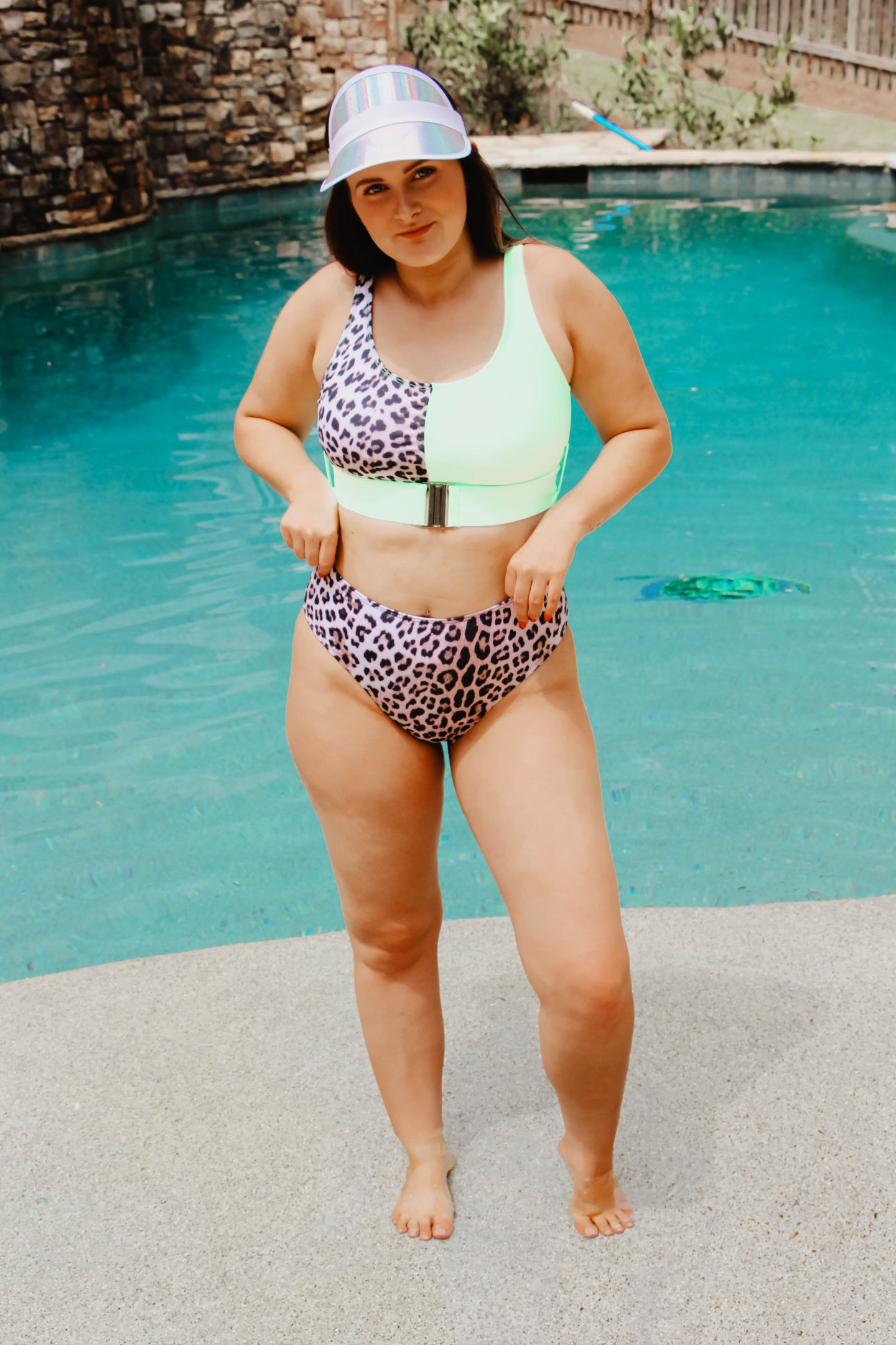 shein high waisted bathing suits