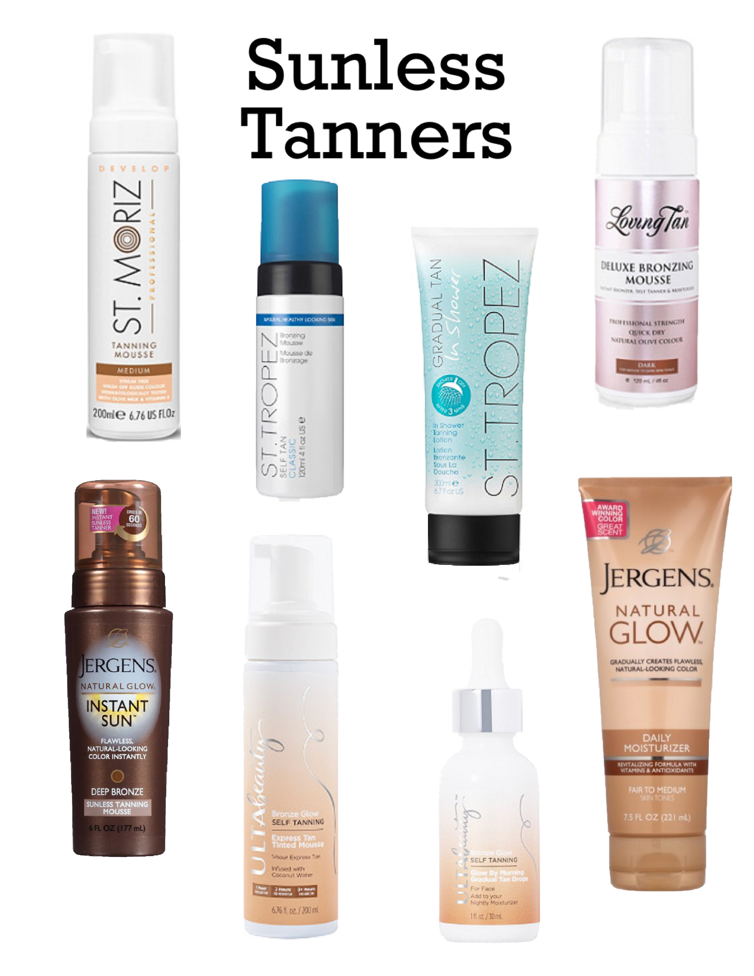 The Best & Worst Self Tanners That I've Tried + Tips & Tricks • By Carly  Bandy